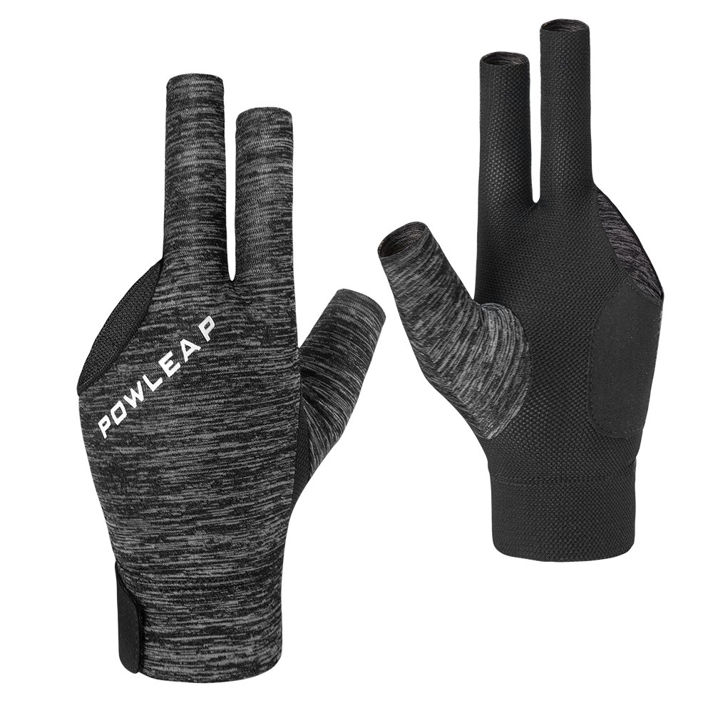 Wholesale Elasticity Snooker Billiard Cue Gloves Men's Three Finger Glove Non Slip Breathable Left Hand Billiards Gloves