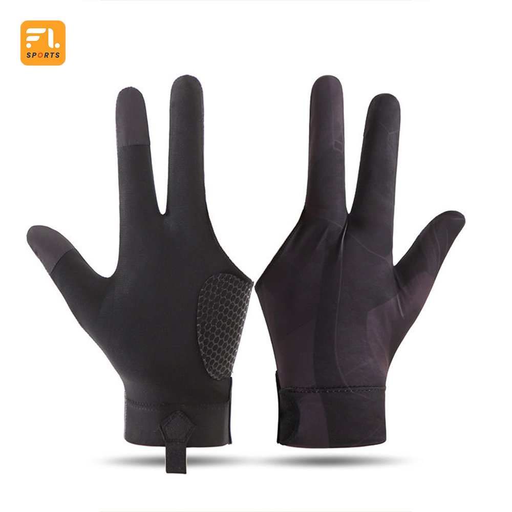 Manufacturers Wholesale Low Price 3 Finger Snooker Gloves Left Or Right Hand Billiard Pool Cue Gloves