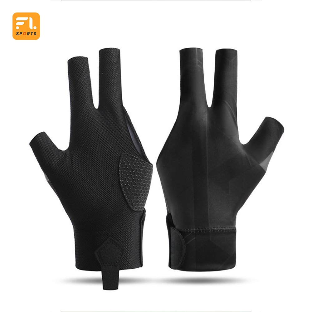Manufacturers Wholesale Low Price 3 Finger Snooker Gloves Left Or Right Hand Billiard Pool Cue Gloves