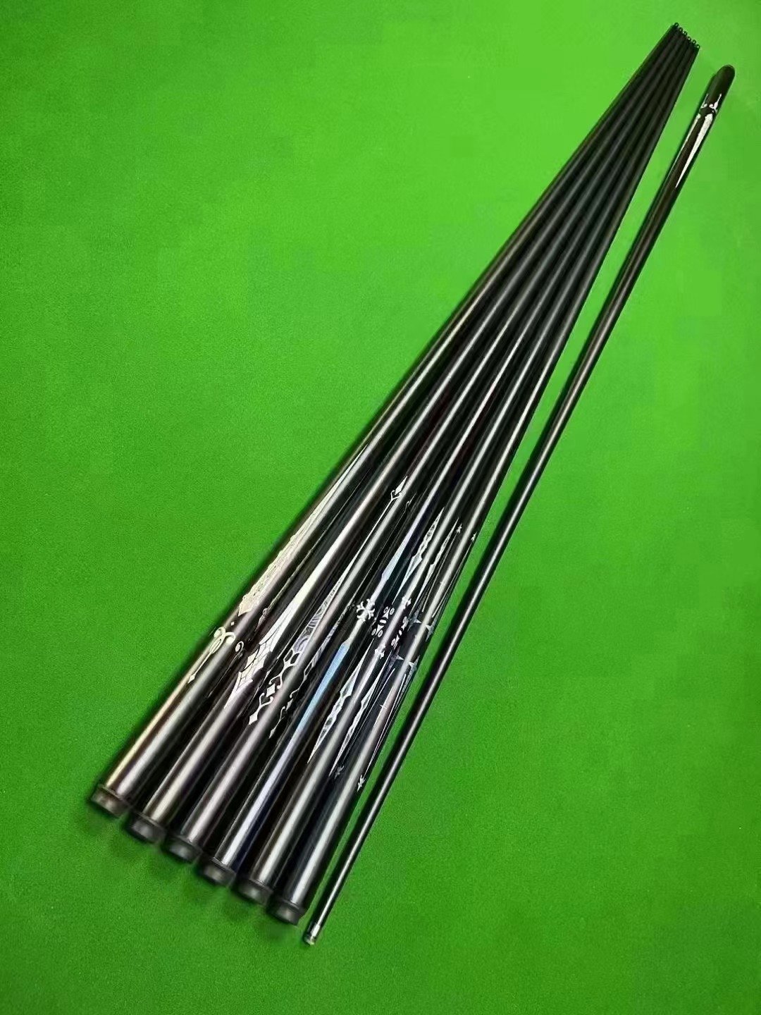 COC Professional Billiard Cue Stick Carbon Fiber Snooker Cue High Stability and Durability Cue Sticks