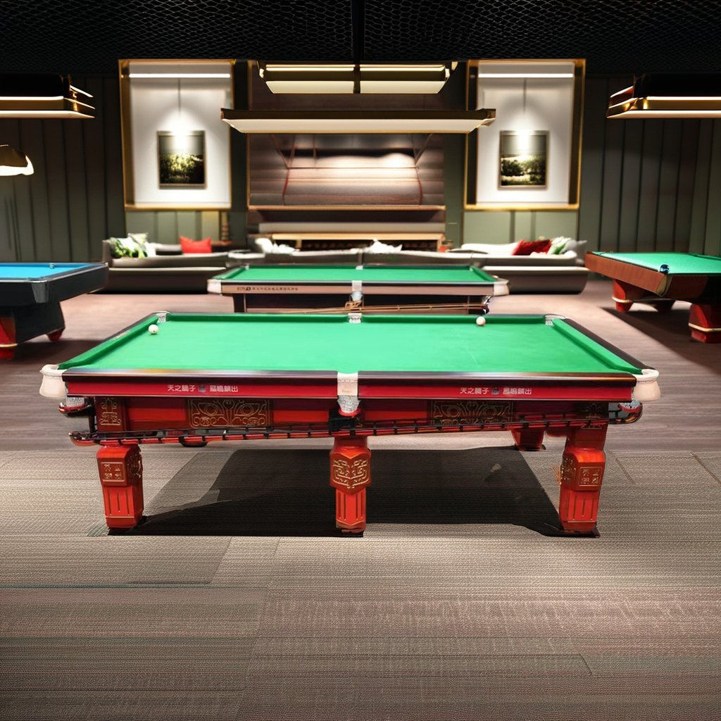 WANYAJU 12ft Professional Club Snooker Table Full Size 8 Pool Billiard International Wholesale Price Solid Wood Chinese Slate