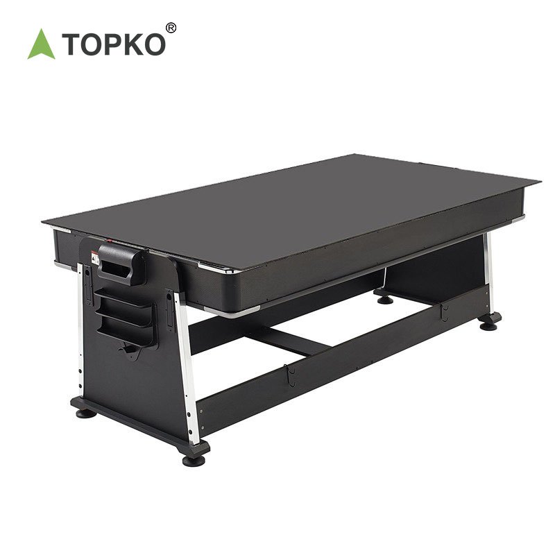 TOPKO High Quality 4-in-1 Multi-Functional Billiards Table Includes Features for Ice Hockey & Snooker