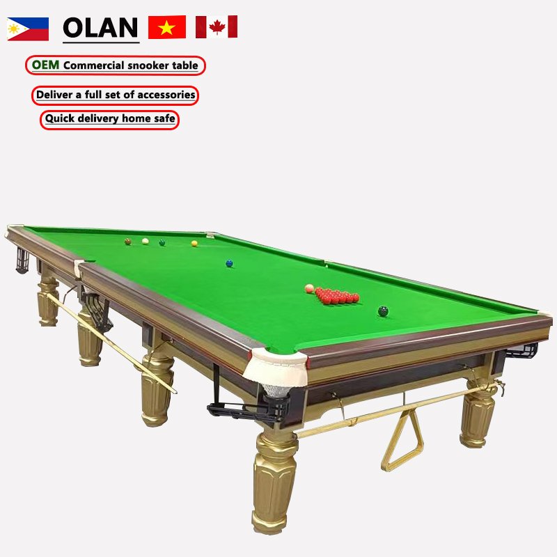 Standard snooker table marble slab snooker adult indoor billiards billiard hall