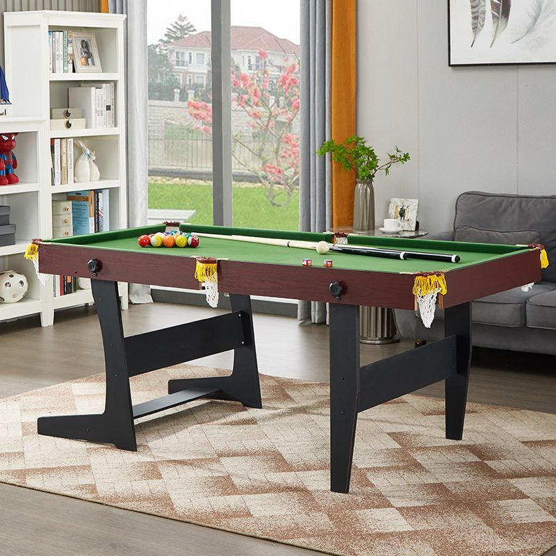 5ft 6ft Modern Mini Fun Toy Gifts Adults Outdoor Pool Table Multiple Sizes Indoor Foldable Family Game Snooker Kids Billiards