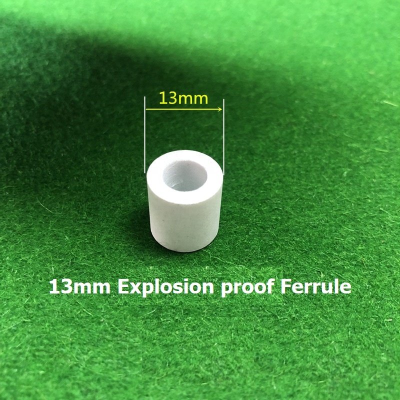 Pool Cue Anti-explosion Carbon Ferrule 13MM Billiard Que Top Size For Sale