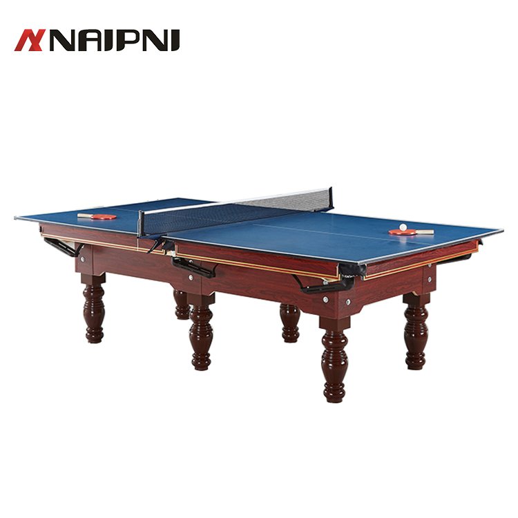 Billiards Table Commercial Marble Standard Type Billiards Hall Chinese Black Eight Ball Table