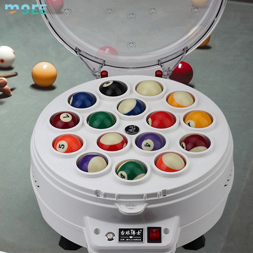 SeeMore Selection Billiard Rooms Clubs 16/22 Balls Polisher Snooker Polishing Washing Machine Billiard Ball Cleaner