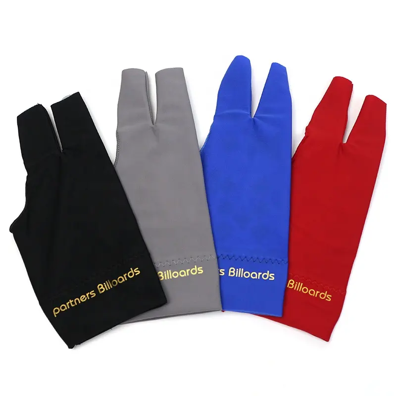 Billiard three-finger gloves, snooker left-hand, high-elastic billiard gloves