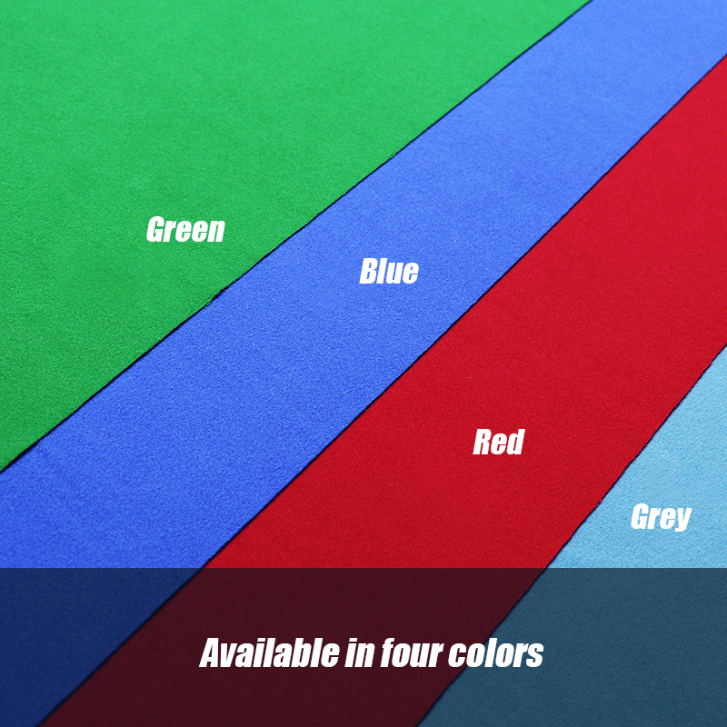 Custom 7ft 8ft 9ft Pre Cut Green Blue Red Grey Snooker Billiard Tablecloth Strips Set Fast Speed Felt Pool Table Cloth