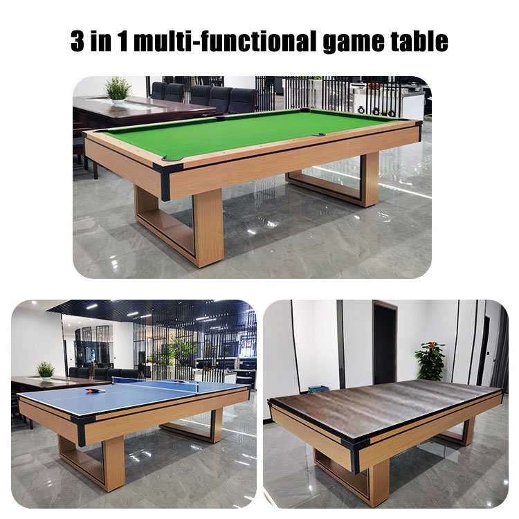 4in1 Billiard tables Wholesale price cheap indoor commercial home multi-functional 7ft pool table