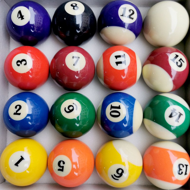 Modern Style High Quality Snooker Ball Set with Hot Sale Rest Chalk for Billiards