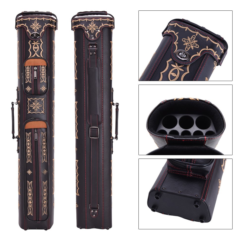Leather billiard/pool cue case