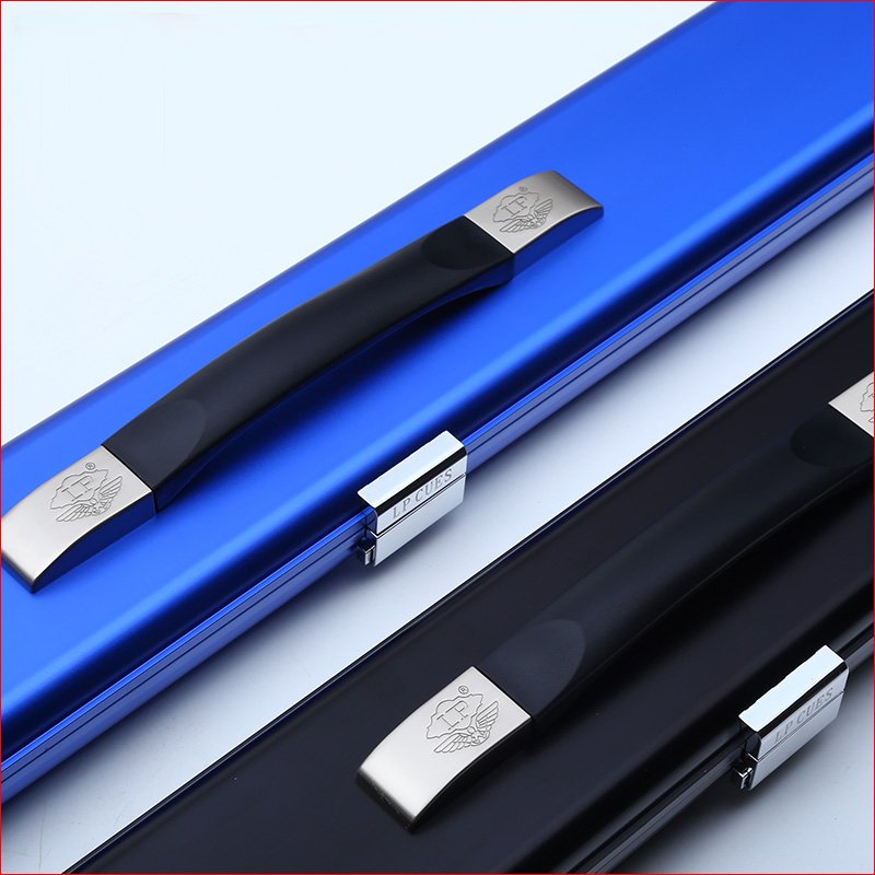 Billiards Rod Alloy Through Rod Box, 30th Anniversary Black Eight Snooker Rod Box, Three Slot Mid Head Billiards Rod Box