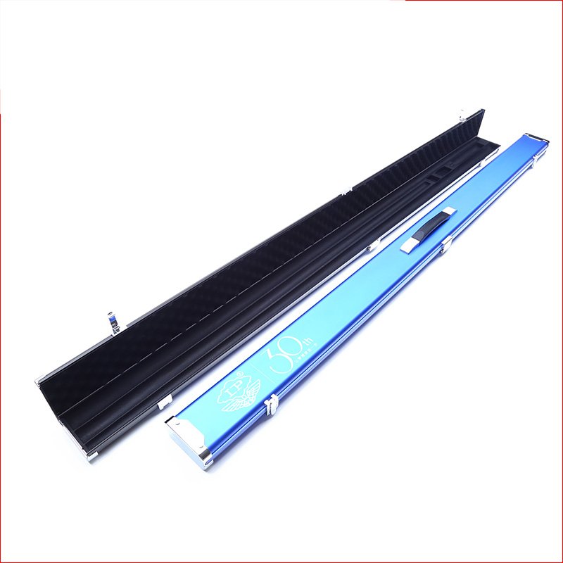 Billiards Rod Alloy Through Rod Box, 30th Anniversary Black Eight Snooker Rod Box, Three Slot Mid Head Billiards Rod Box