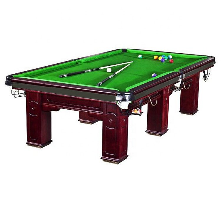 Konford Quality Aristocratic Temperament Custom 9ft 8ft 10ft Snooker Solid Wooden Leg Carving Luxury Fashion Billiard Pool Table