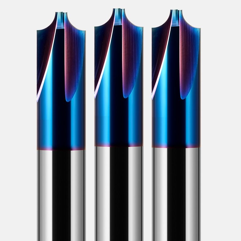 Manufacturer Supply HRC55 Endmill Set Solid Carbide Inner R Angle End Milling Cutter for CNC Machine Tools