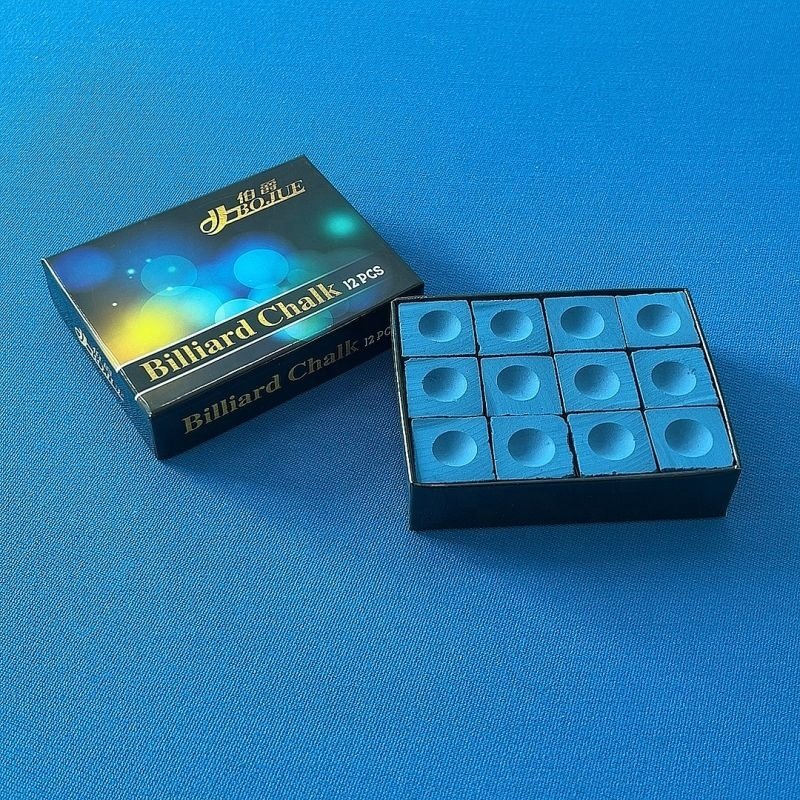 12 Pcs/box Billiard Chalk OEM Customized High Quality Snooker Billiards Accessories Chalks