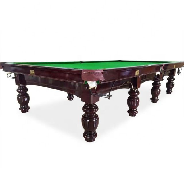 Professional Beautiful Look new style Best-Selling International Standard Size Luxury Solid Wood Pool Snooker Table