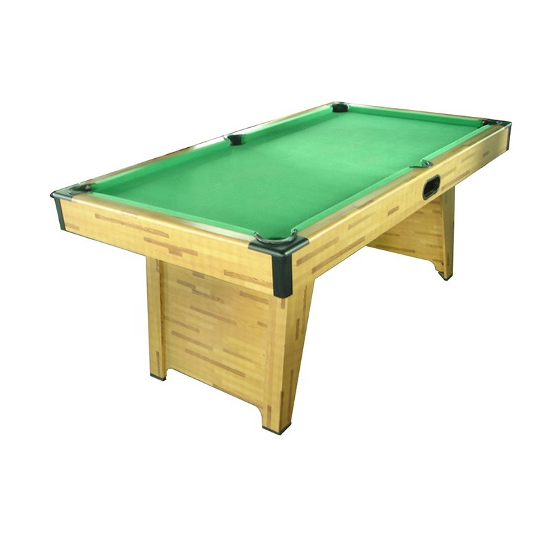 Professional 6ft Pool Table Indoor Wooden Foot Snooker Game Ball Billiard Table For Sale
