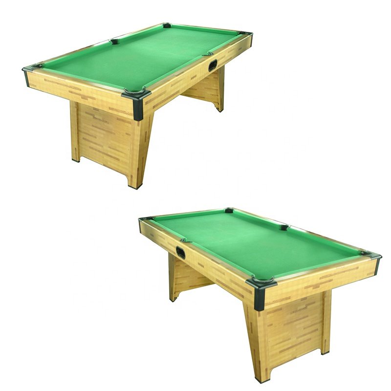 Professional 6ft Pool Table Indoor Wooden Foot Snooker Game Ball Billiard Table For Sale