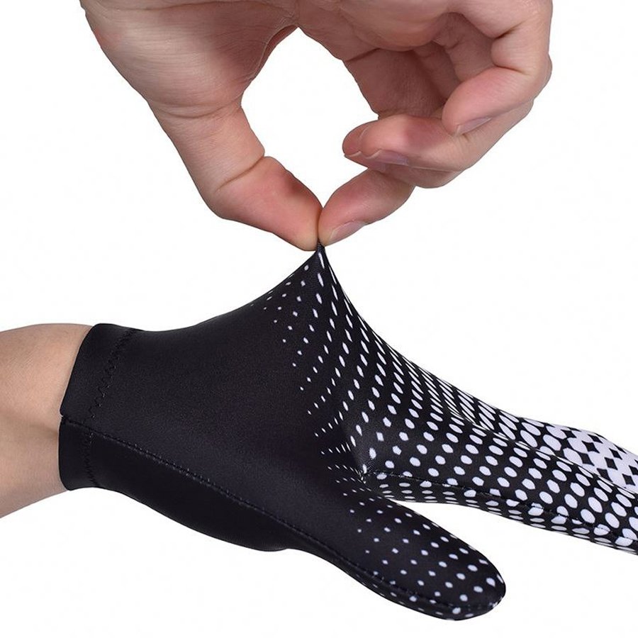 Hot Sales OEM Manufacturer Snooker Gloves For Unisex Pool Cue Gloves Top Quality Triple Finger Durable Snooker Gloves