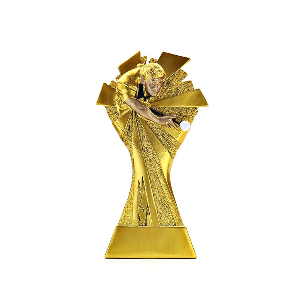 Resin Trophy Awards For Snooker Sport Fancier Thanksgiving Gift Billiards Decoration Figures