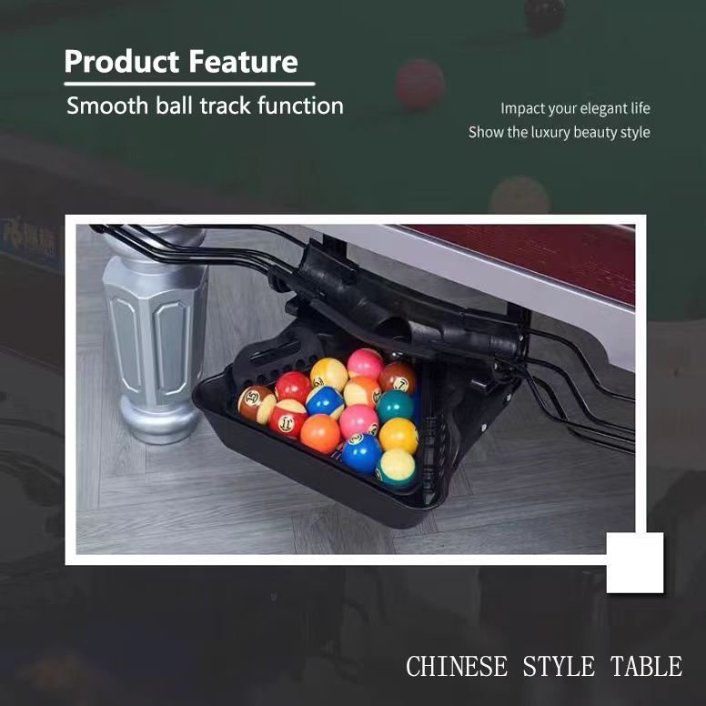 Modern style 9 ball American standard style slates billiards 7ft 8ft 9ft 12ft pool table with balls auto return for sale