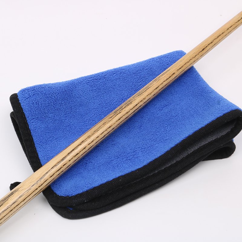Super Blue Diamond Double Color Towel Professional Wiping Cloth Towel Billiards and Table Tennis Tools Maintenance Rod Cloth