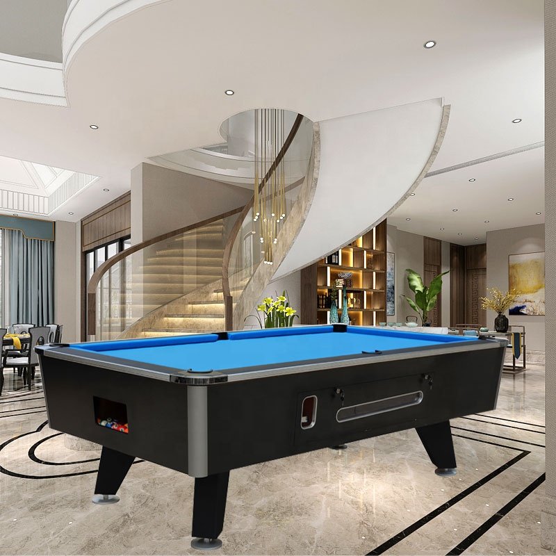 Billiard Table Bar Sports Entertainment Commercial 8ft Billiard Table Game Coin Token Snooker