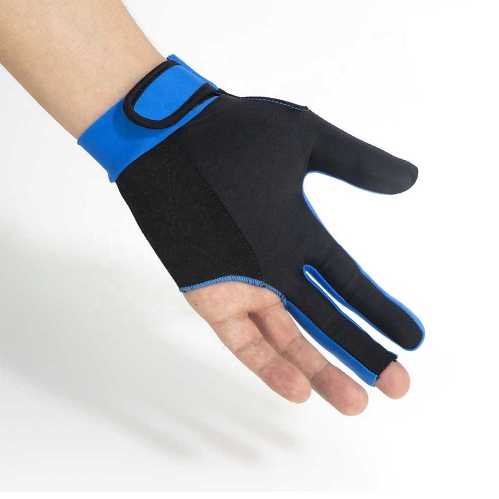 Pakistan Supplier's Professional 3-Finger Pool Game Snooker Cue Glove XXL Size High Quality Chalk Customizable Logo Boxed