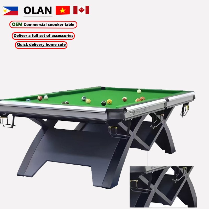 Modern style 9tf ball American standard style 25mm slates billiards 9ft 10ft12ft snooker pool table with balls auto return
