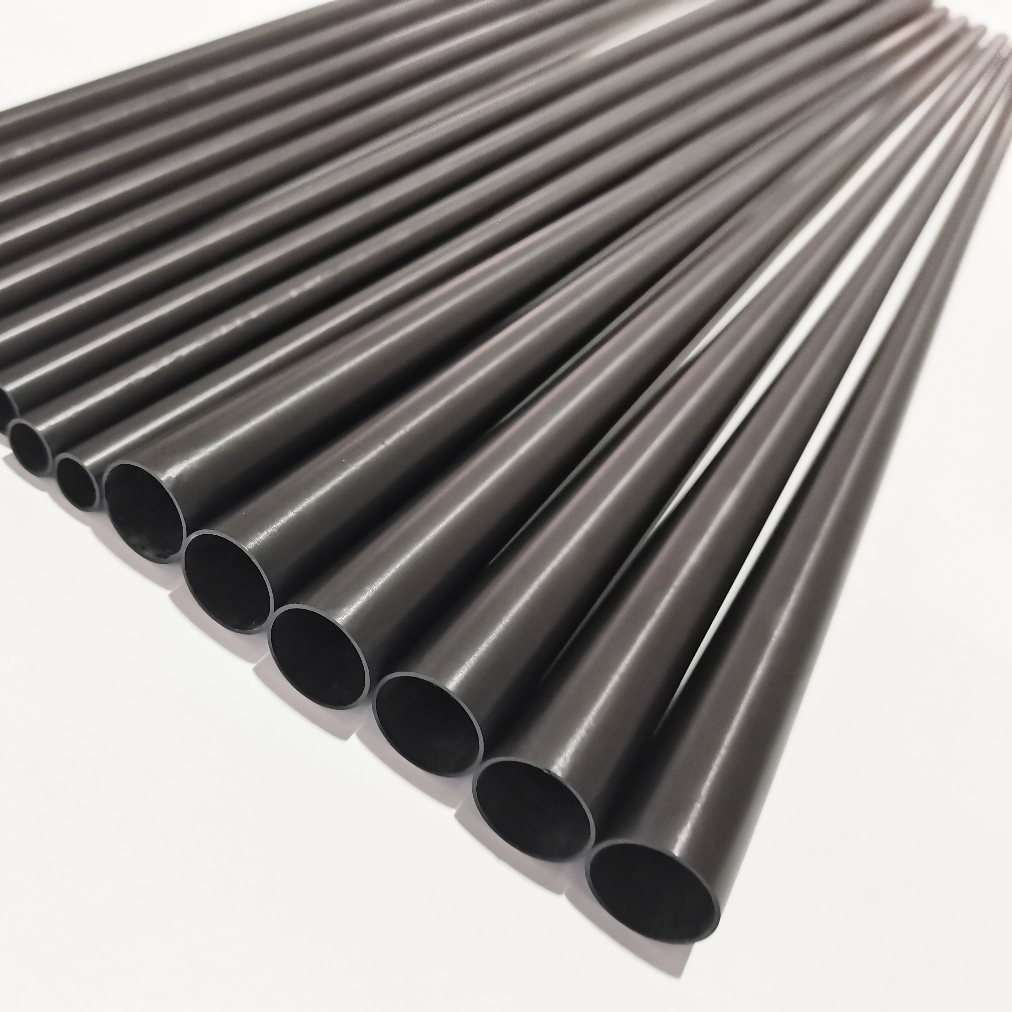 12.0mm carbon fiber pool cue shafts tube, protapered cue blanks,filament winding shafts tube,silk polished surface tube