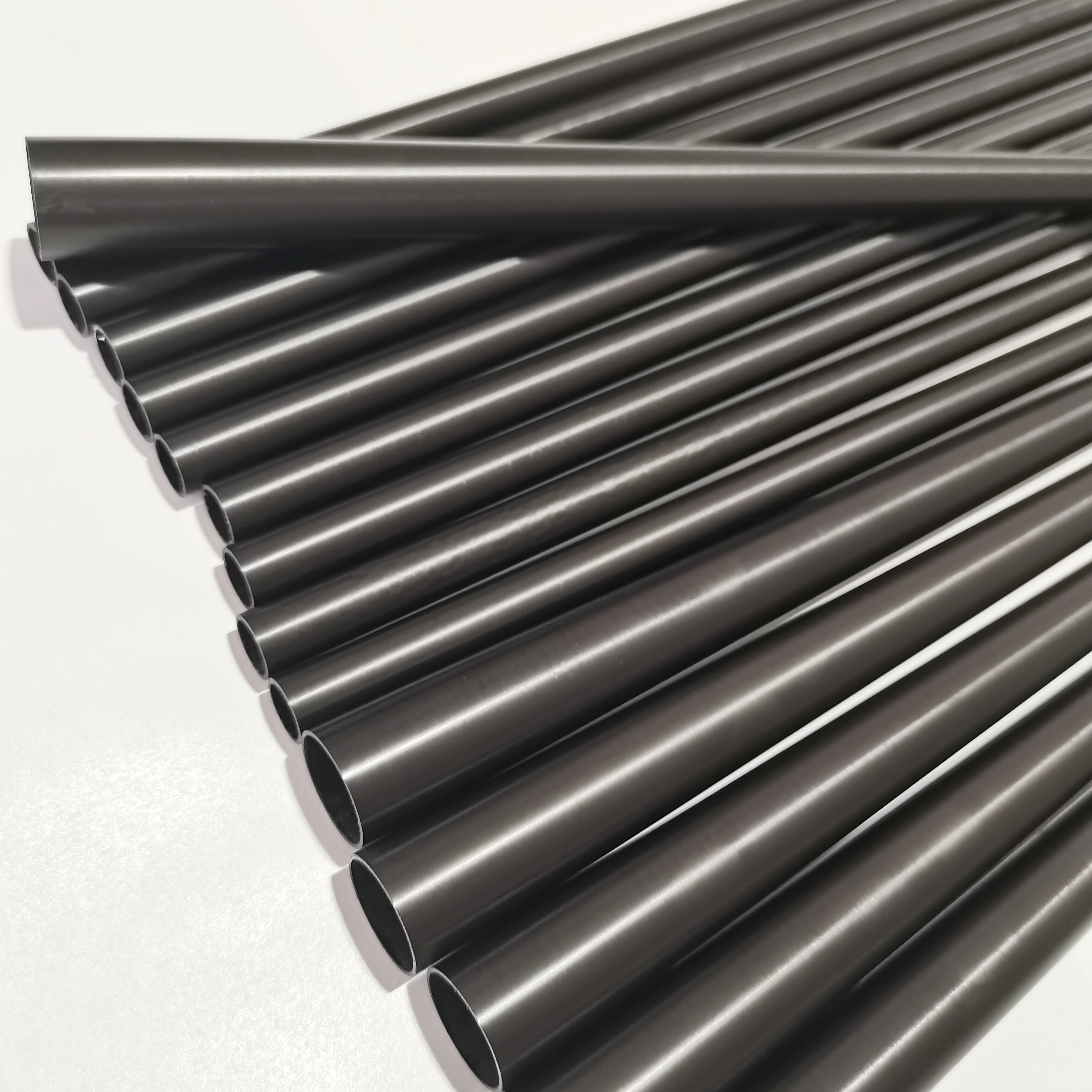 12.0mm carbon fiber pool cue shafts tube, protapered cue blanks,filament winding shafts tube,silk polished surface tube