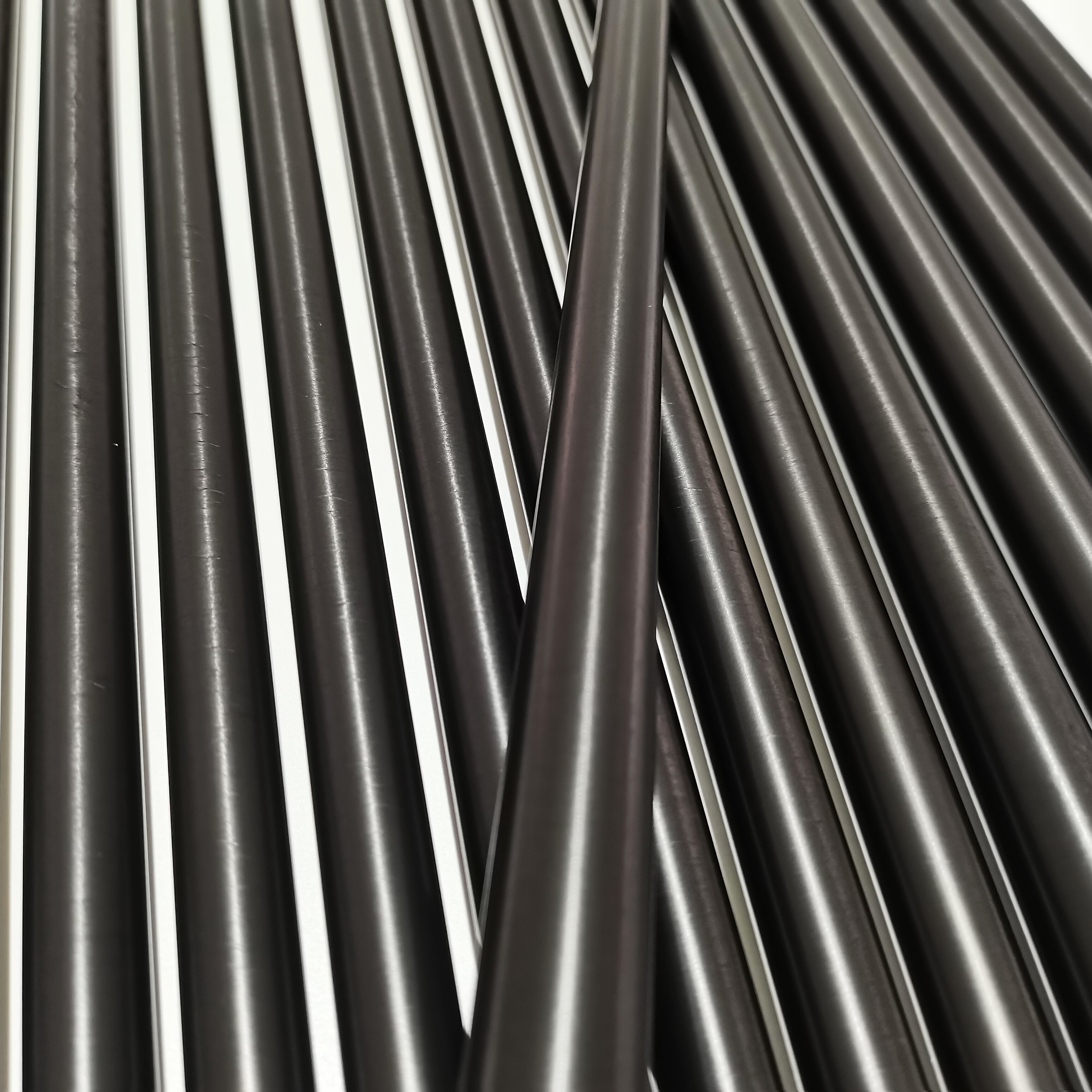 12.0mm carbon fiber pool cue shafts tube, protapered cue blanks,filament winding shafts tube,silk polished surface tube