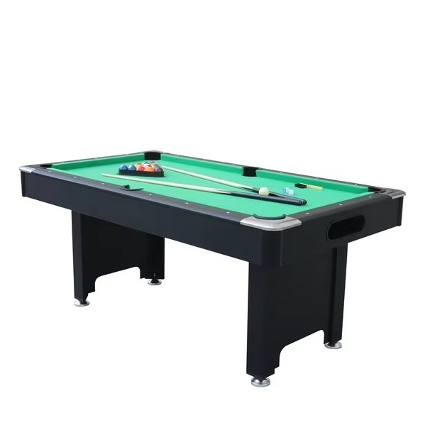 6ft billiard low cost pool game indoor snooker club use apartment table