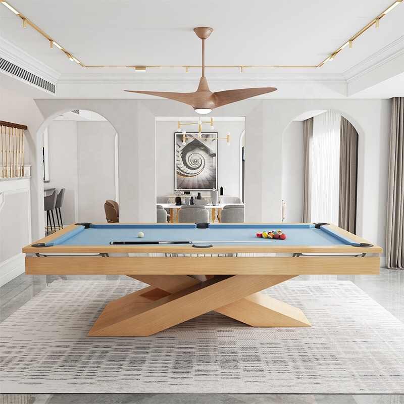 2024 Xingsheng New Design Modern Luxury Billiards Table Logo Size Snooker Pool Table 9 Ball Pool Table