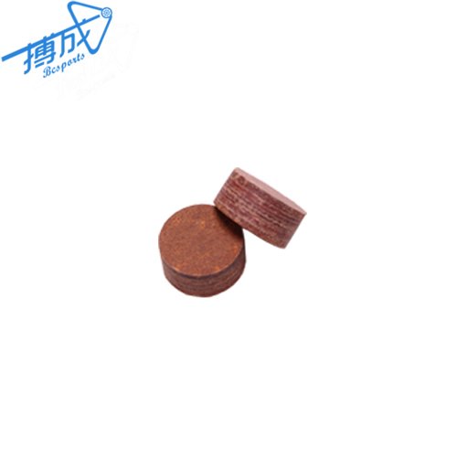 14mm 9layers billiards cue tips with customized logo for snooker cue