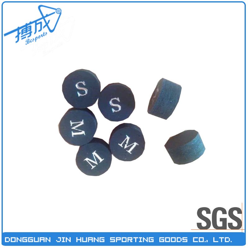 14mm 9layers billiards cue tips with customized logo for snooker cue