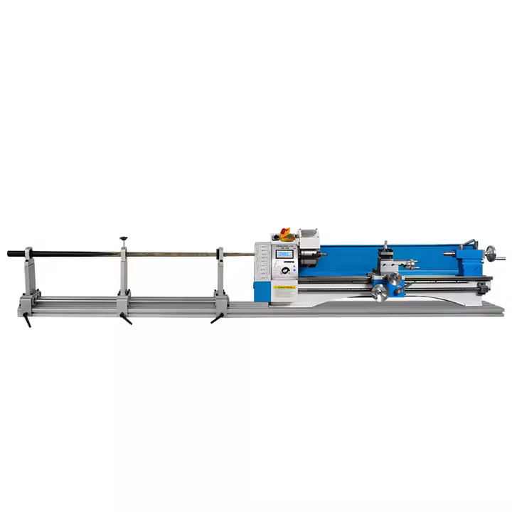 FS-750H Variable Speed Upgraded Billiard Cue Snooker & Pool Cue Repairing Lathe Machine With Shift Rail Machine