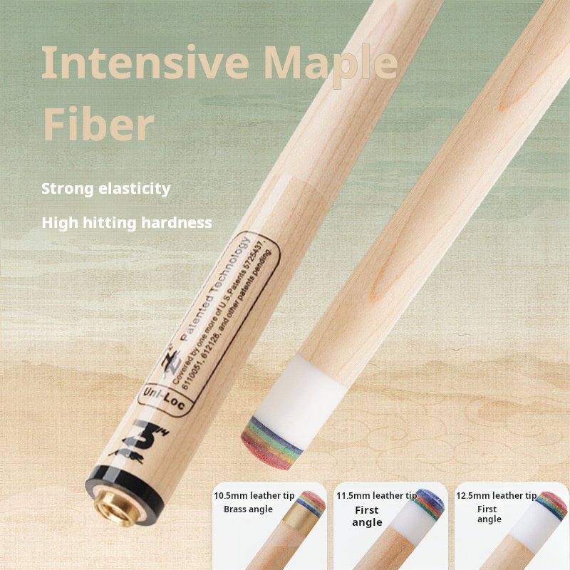 Qingtianbao forelimb pool cue black eight small head middle head cue big head nine cue maple front section