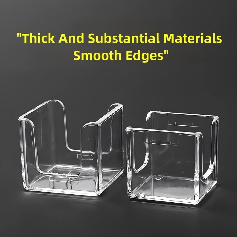 Wholesale High Quality Billiard Accessory Single Double Pieces Transparent Billiard Chalk Storage Case With Moisture-Proof