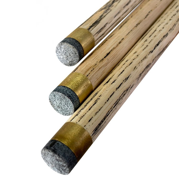 Factory Custom Logo Carbon Billiard Snooker Cue 3/4 Jointed Ash Wood 10mm Snooker Cue Stick