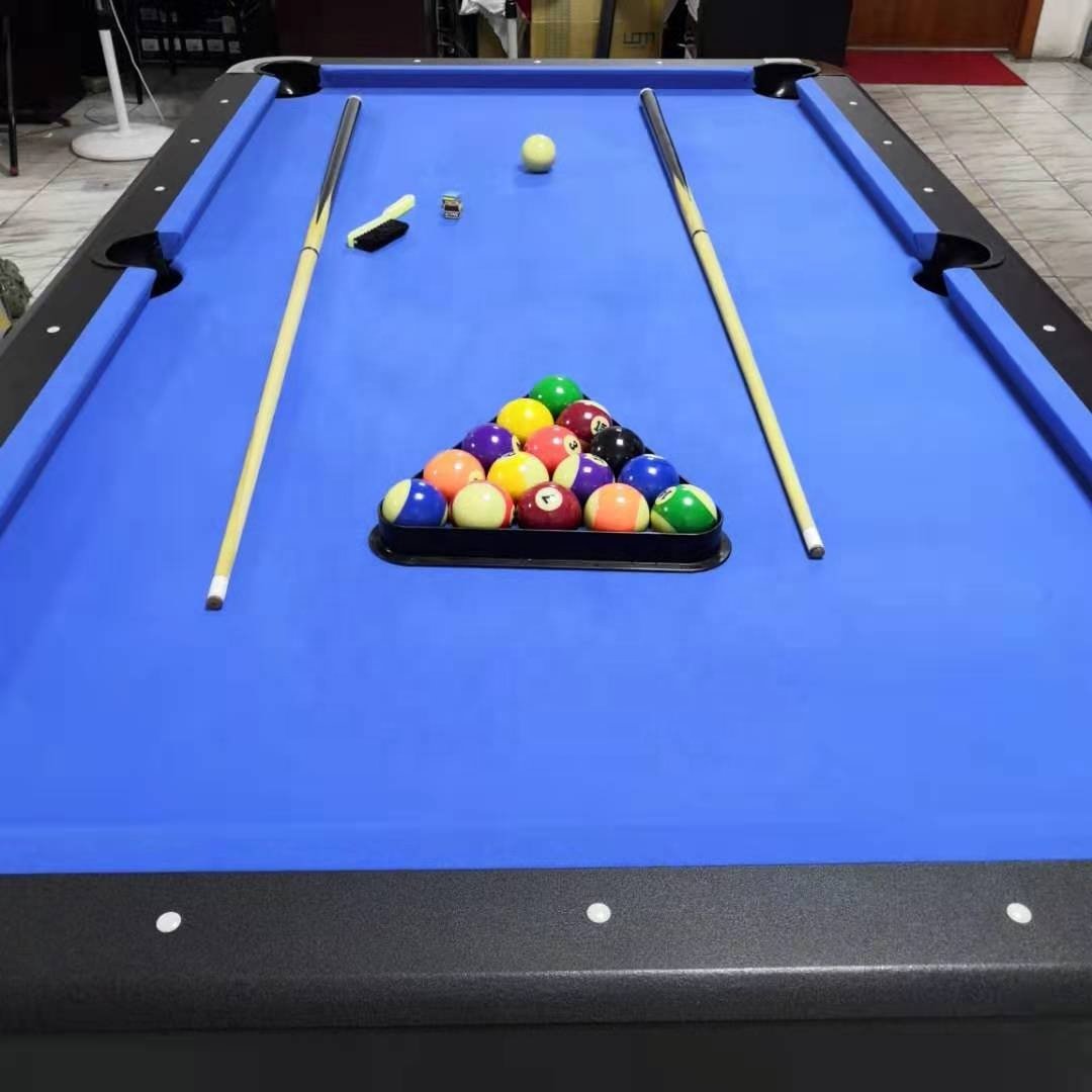 Factory Direct Sell 7ft 8ft mdf black pool table auto ball return snooker billiard table for sale