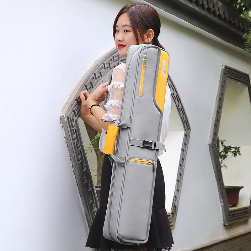 Custom waterproof Billiard cue bag shoulder strap snooker cue bag pool cue carrying case soft
