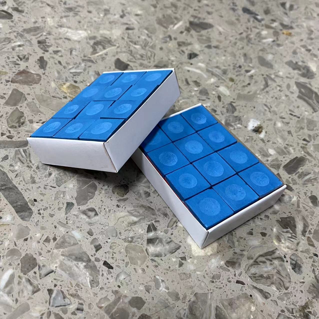 Factory Wholesale 144 12 A Box Of Blue Green Billiard Cue Chalk