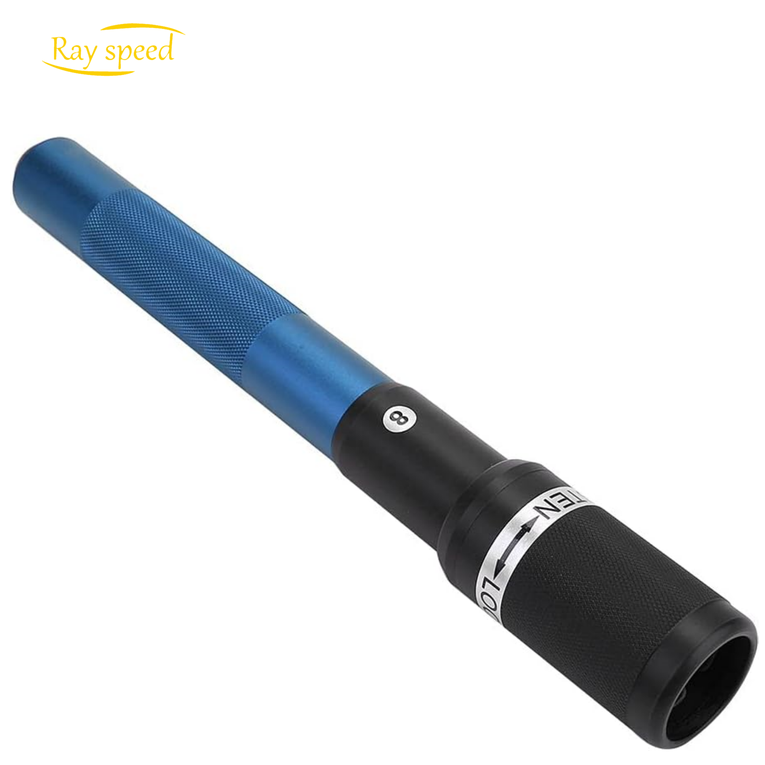 Rayspeed Cue Extension, Aluminum Alloy Billiard Telescopic Extension Cues, Pool Cues Extension Fit for All Any Brands Blue