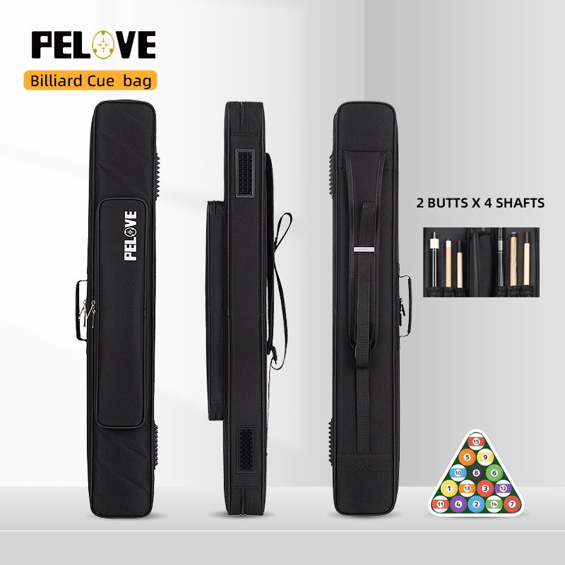 2B4S Billiard Cue Case , Soft Pool Cue Case , Pool Billiards Accessories