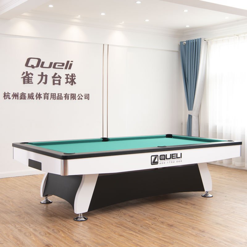 Wholesale American Standard 6th Billiard Table Custom Size Solid Wood Leg with Slate Cushion for Snooker Game