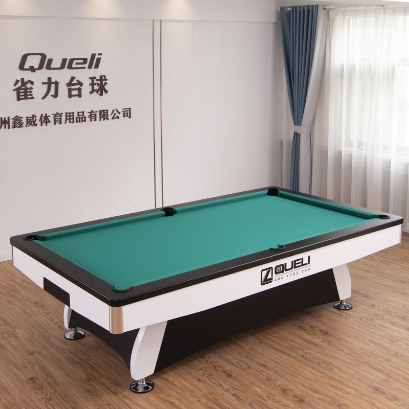 Wholesale American Standard 6th Billiard Table Custom Size Solid Wood Leg with Slate Cushion for Snooker Game
