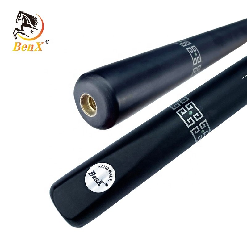 BenX 57" 1PC Snooker Cue 10mm Ash Wood Matt-Finish Pool Cue Customized Billiards Model 4